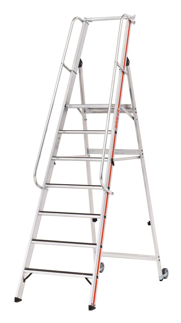 Hymer 8681 Platformtrap R13 met kantelwielen en lange handrail (4–12 treden) - Afbeelding 5